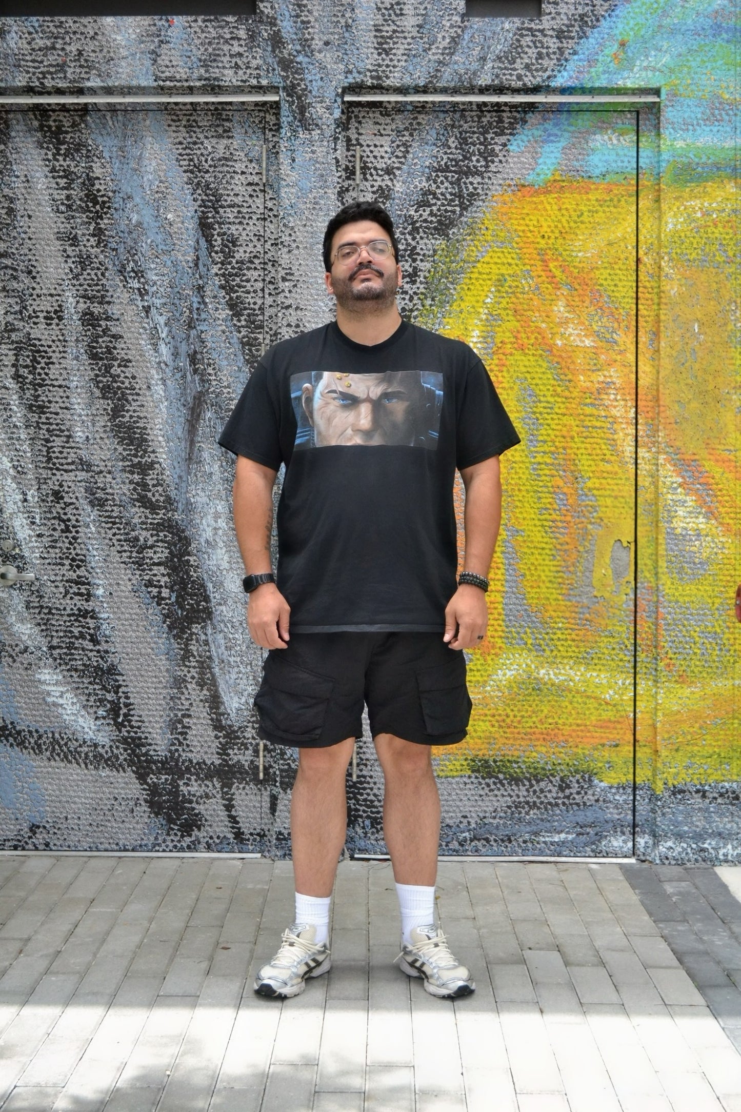 Born Without Fear (Oversized Faded Black)