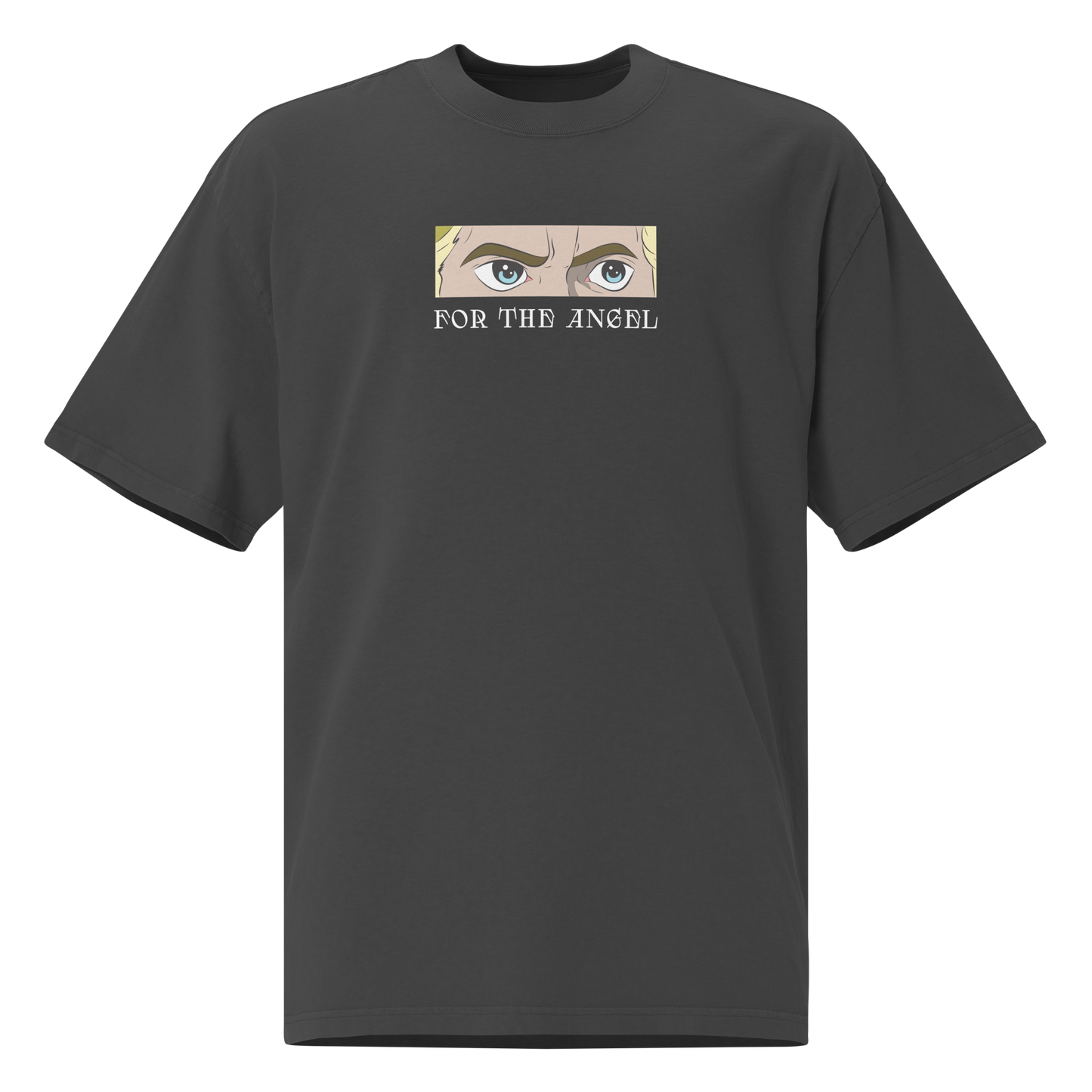 For The Angel (Oversized Faded Black)