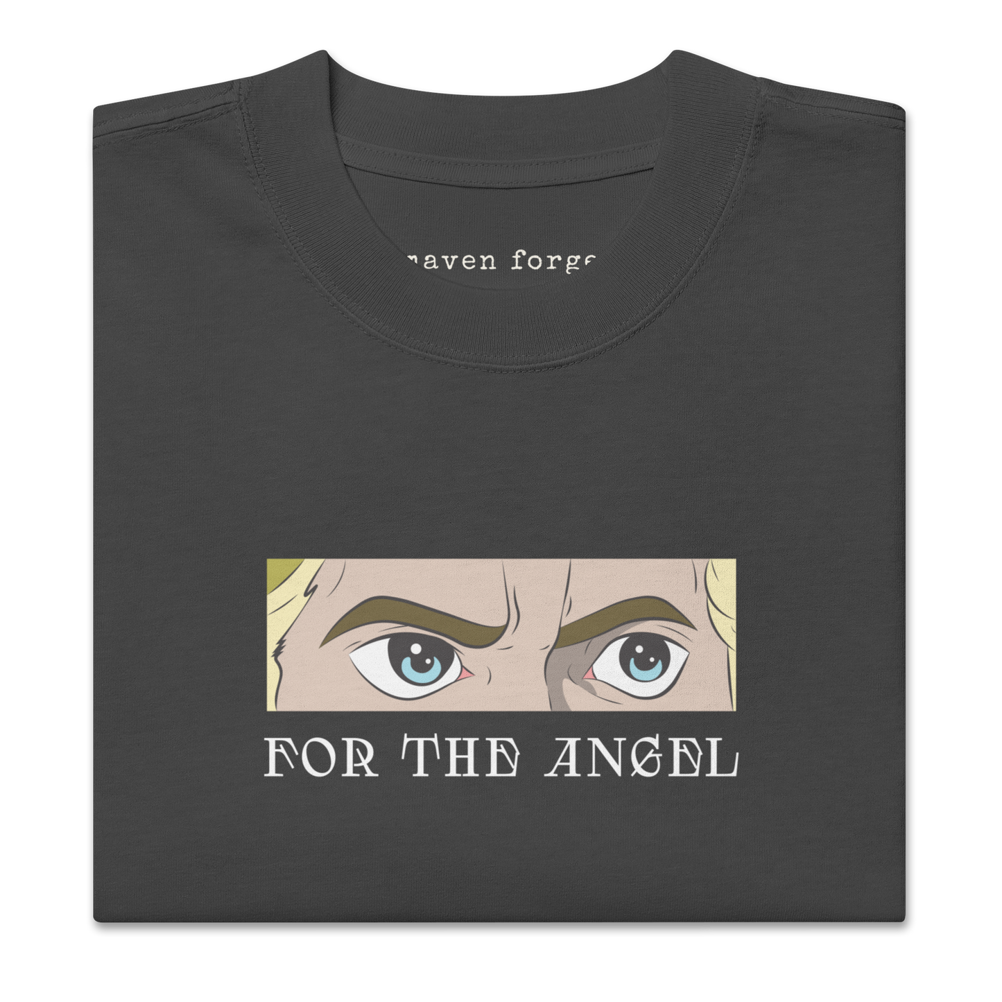 For The Angel (Oversized Faded Black)