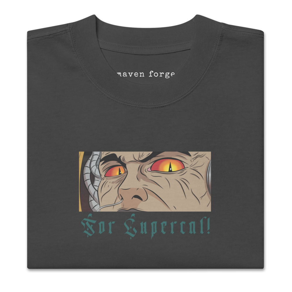 For Lupercal! (Oversized Faded Black)