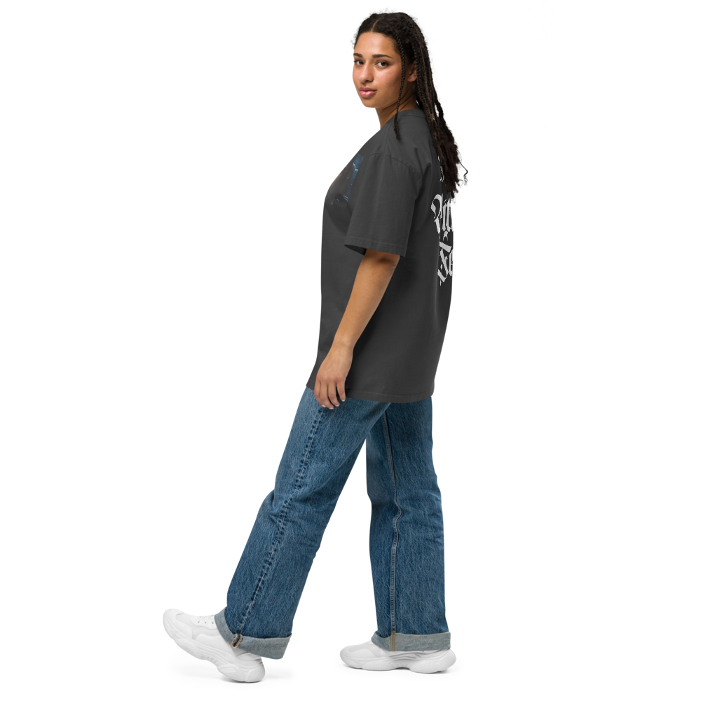 Born Without Fear (Oversized Faded Black)