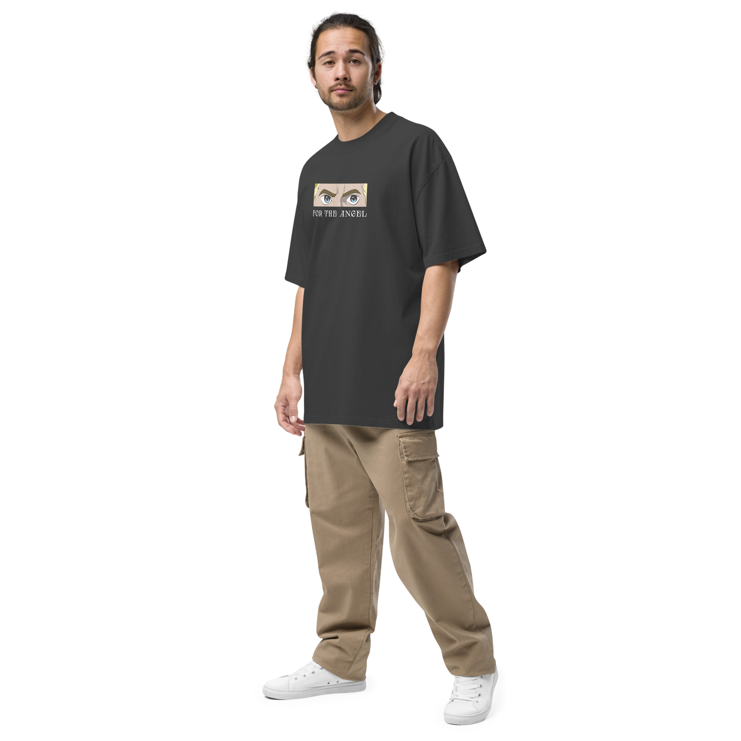 For The Angel (Oversized Faded Black)