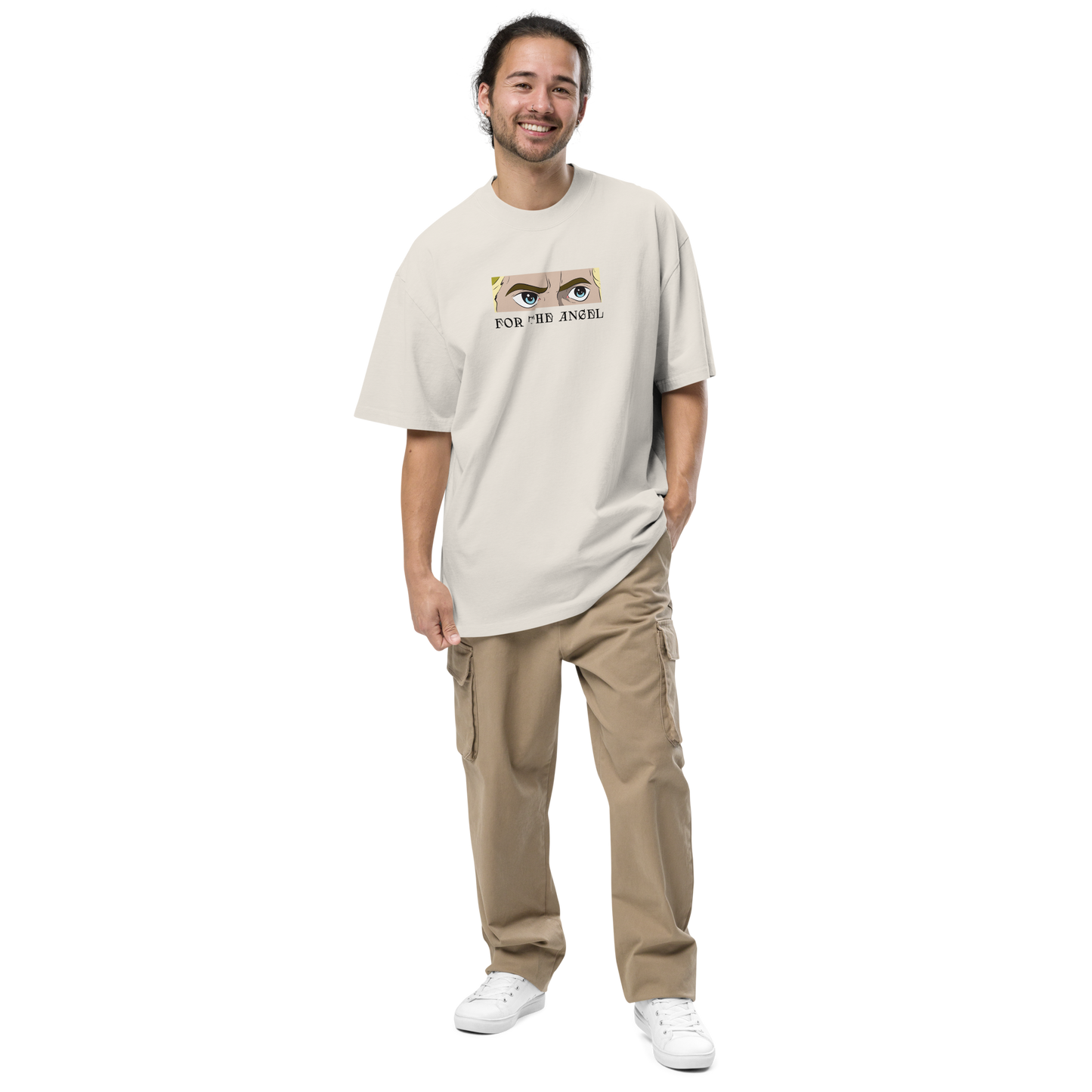 For The Angel (Oversized Faded Off-White)