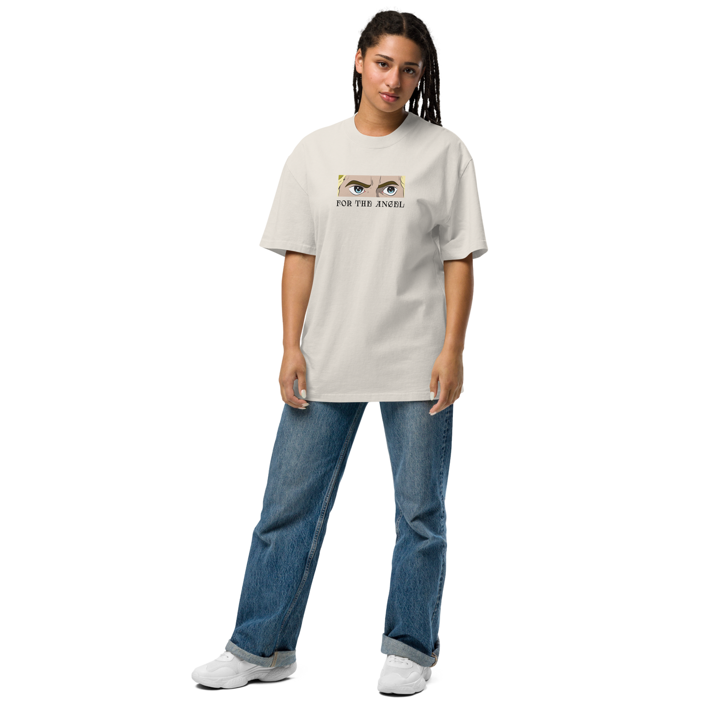 For The Angel (Oversized Faded Off-White)