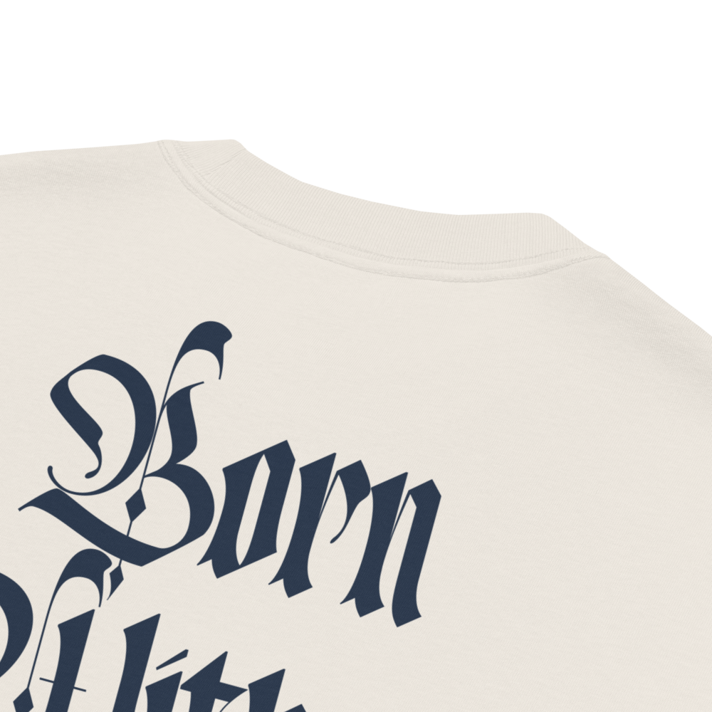 Born Without Fear (Oversized Off-White)