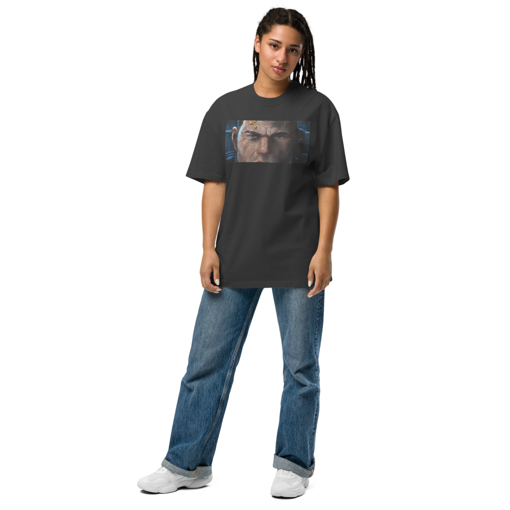 Born Without Fear (Oversized Faded Black)