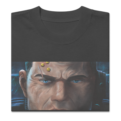 Born Without Fear (Oversized Faded Black)