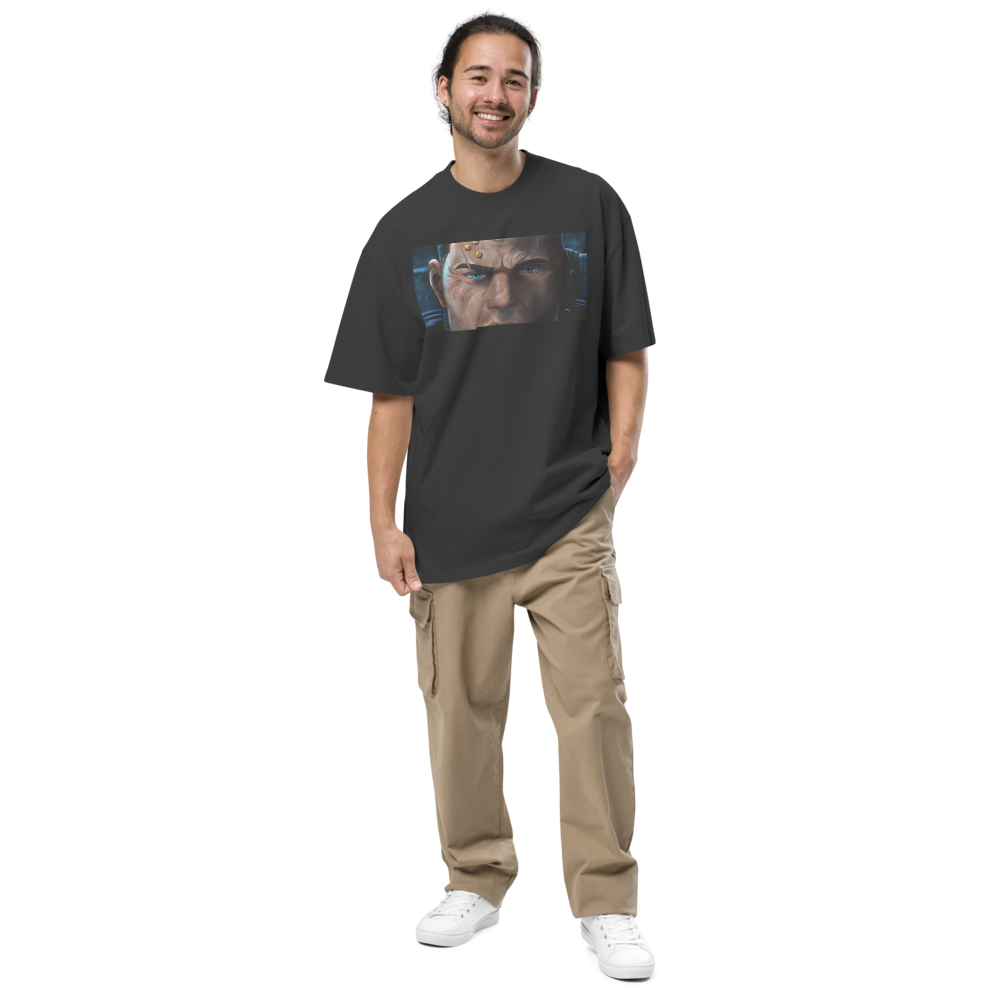 Born Without Fear (Oversized Faded Black)